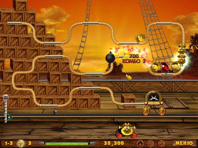 Птички пираты - Скриншот 2